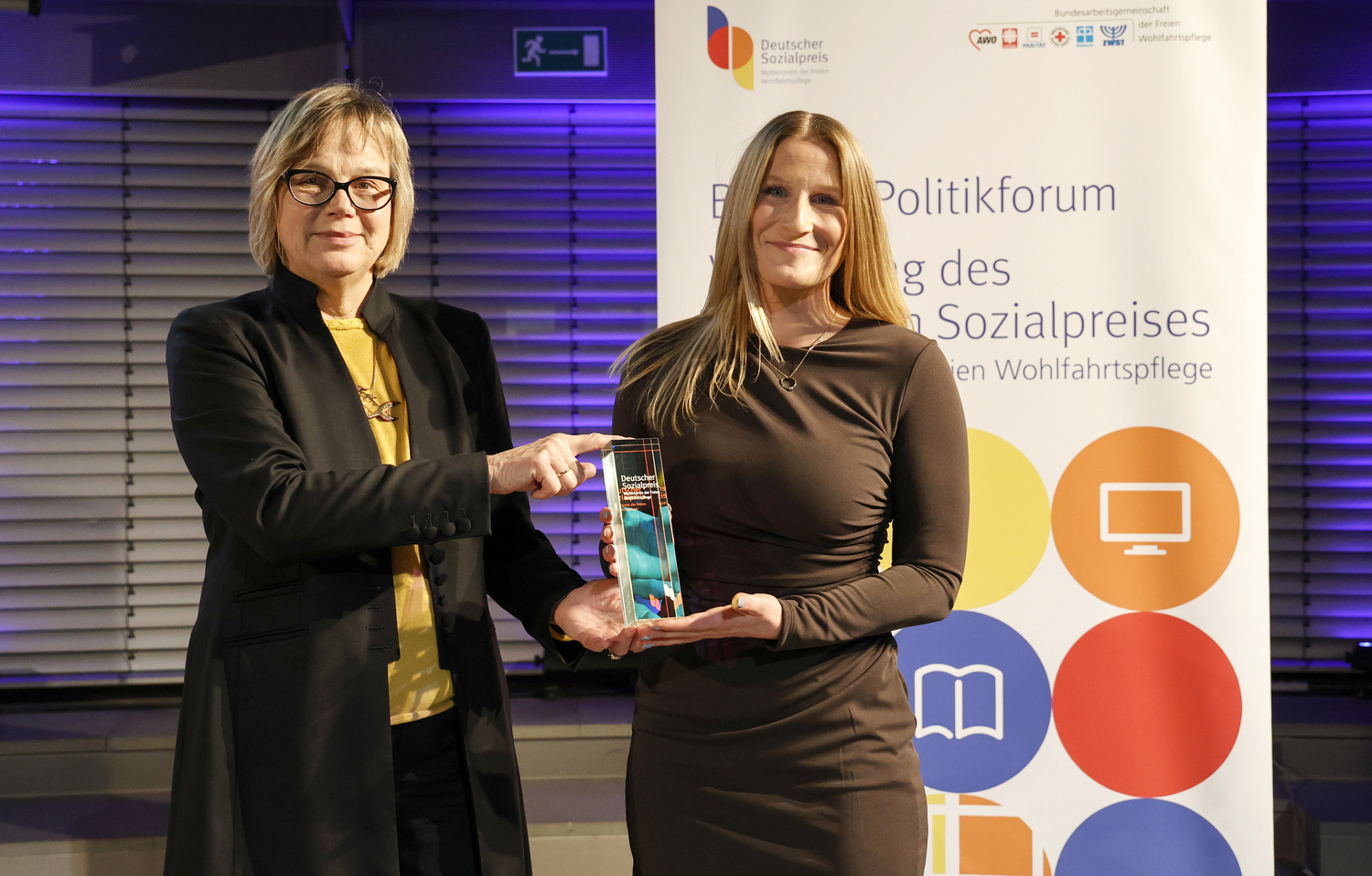 Preisträgerin des Deutschen Sozialpreis