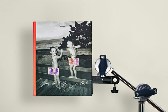 Buchgestaltung „Aus der Entfernung zu Euch“ für Ivo von Renner