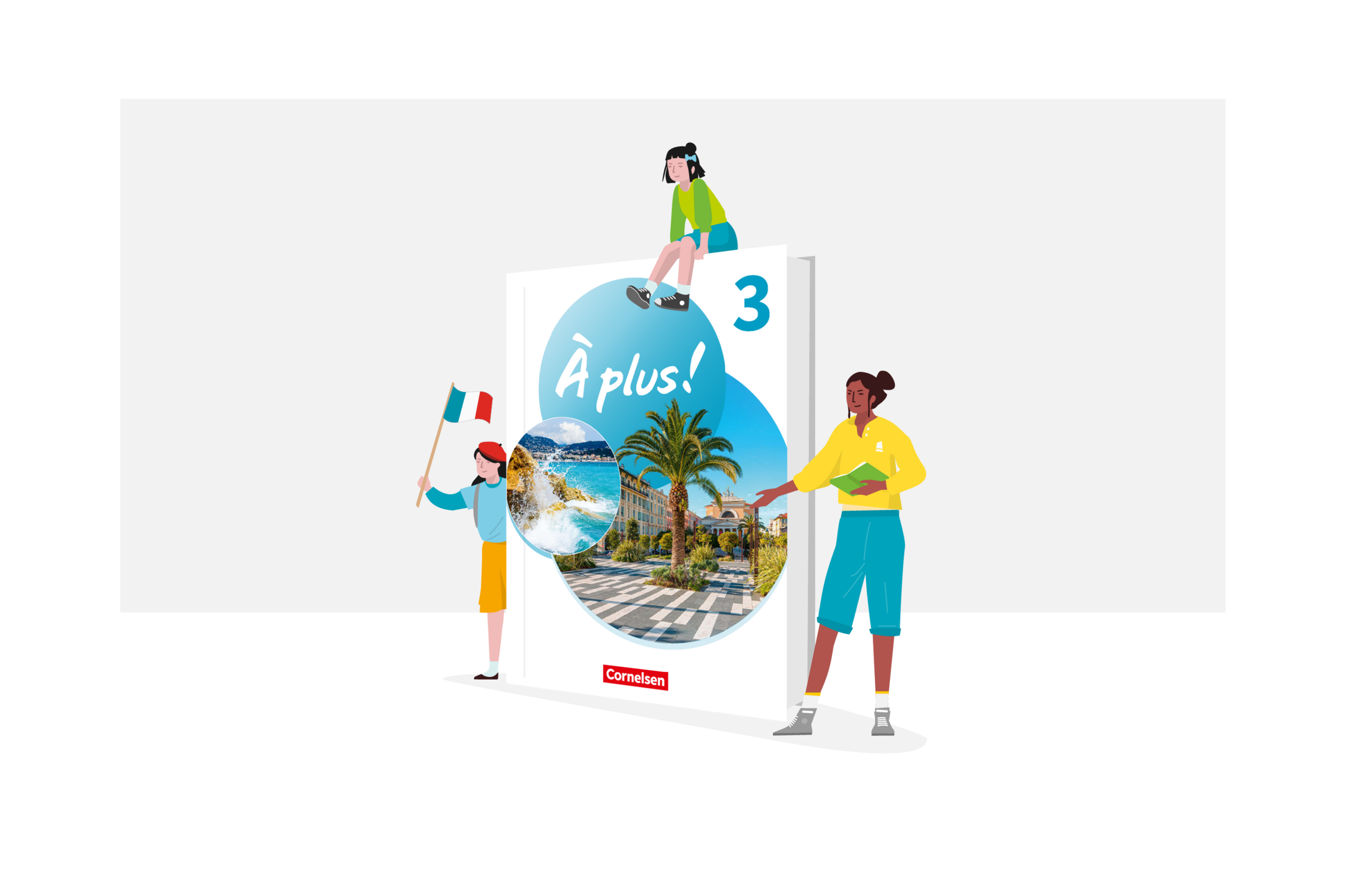 Entwicklung des Corporate Illustrationsstil für den Cornelsen Verlag