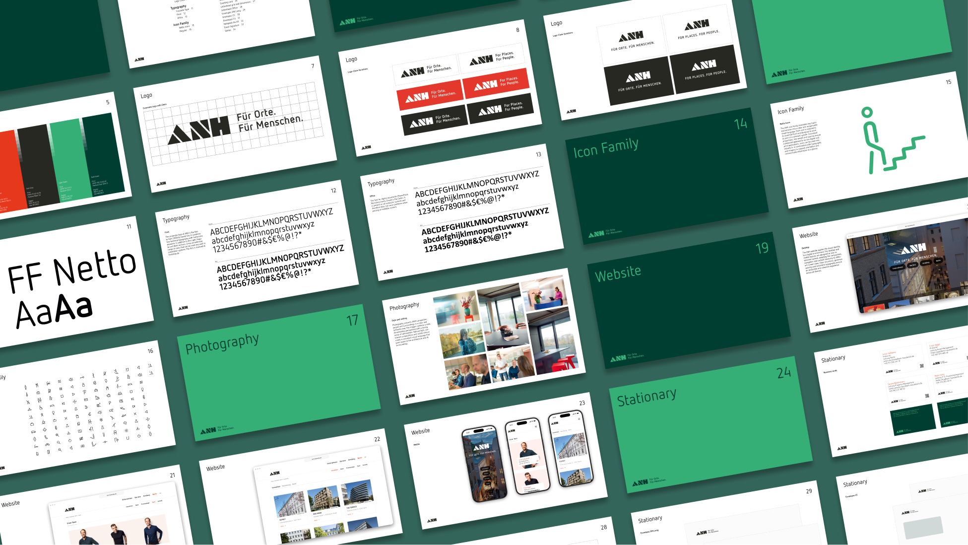 Styleguide zum Designsystem der ANH Hausbesitz
