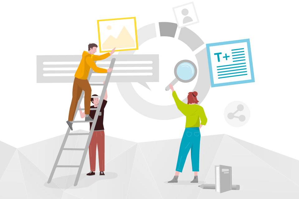 Entwicklung des Corporate Illustrationsstil für den Cornelsen Verlag