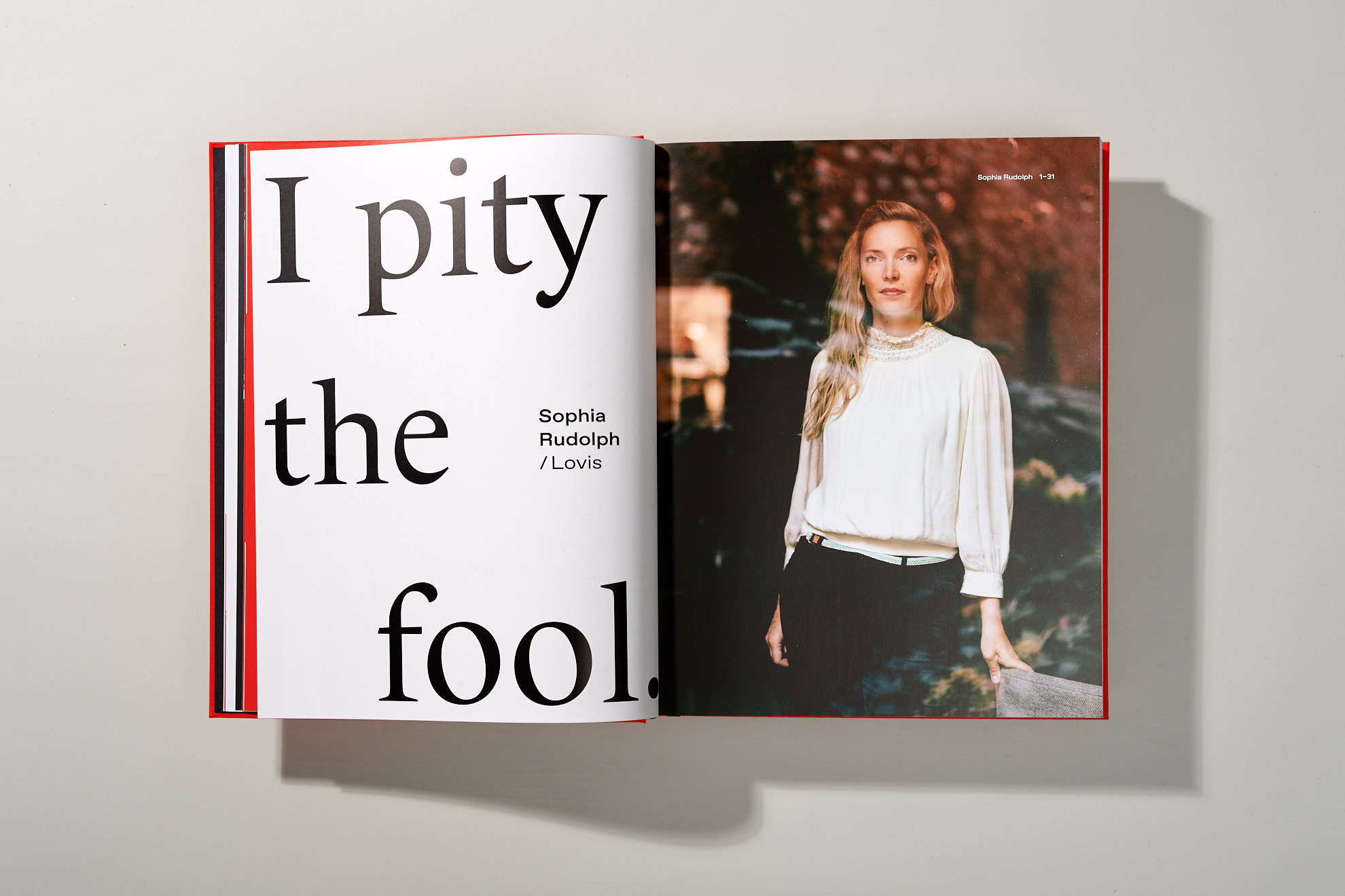 Faces of Gastronomy Book Layout