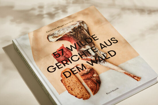 „57 wilde Gerichte aus dem Wald“ Buchgestaltung für Christian Meyer-Landrut