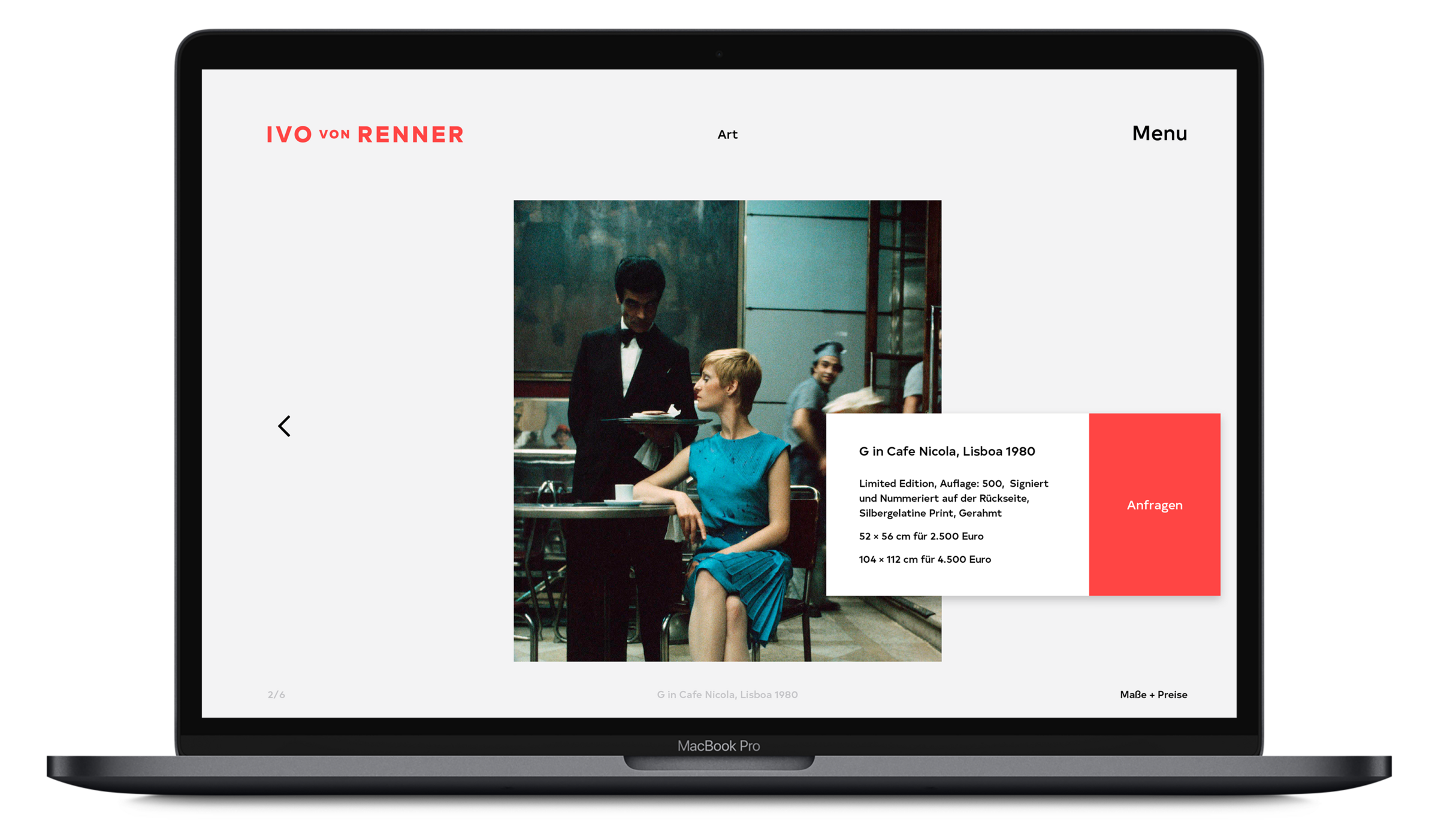 UI UX für Ivo von Renner