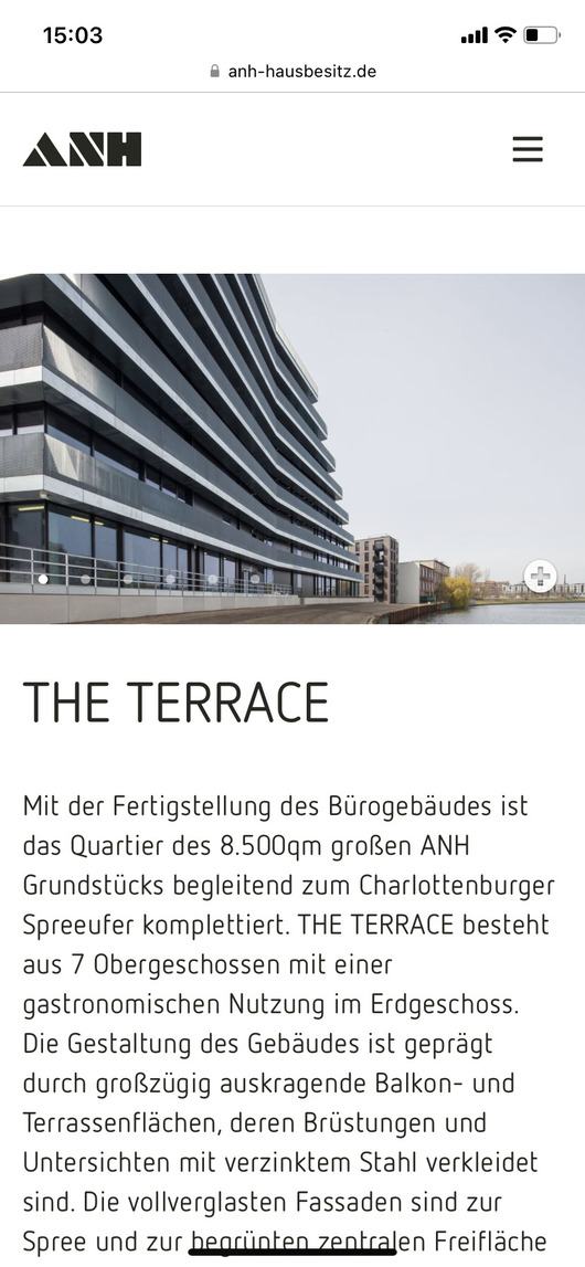 Corporate Design und UI UX für ANH Hausbesitz