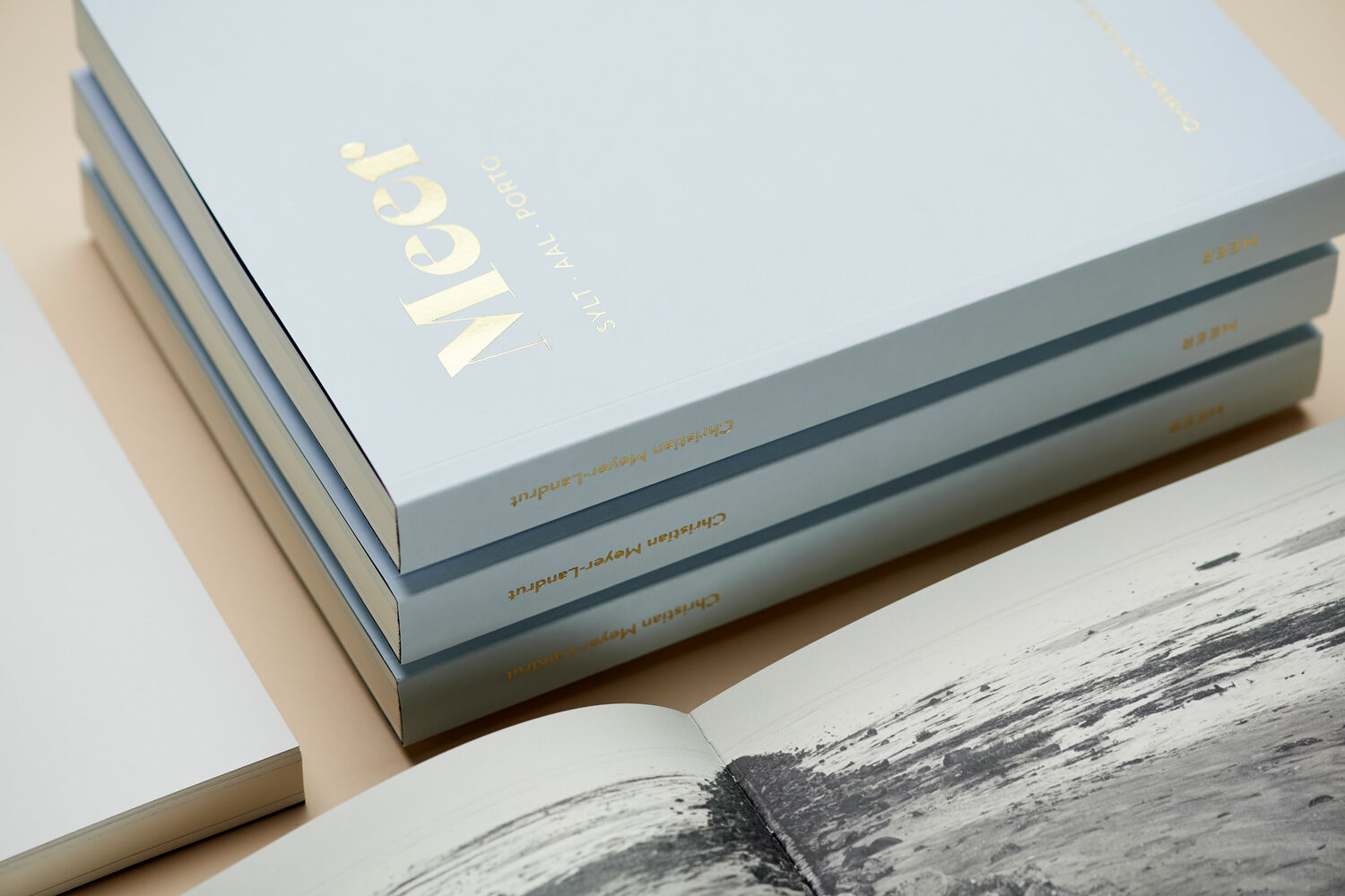 „Meer“ Buchgestaltung für Christian Meyer-Landrut