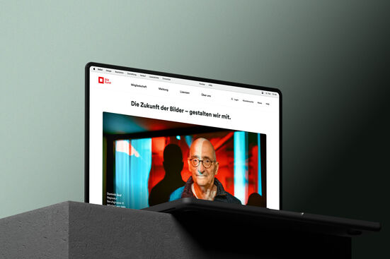 UI/UX Website der VG Bild-Kunst 