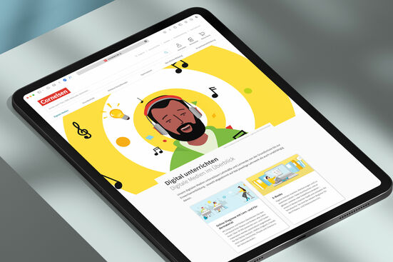 Illustrationskonzept für den Cornelsen Verlag