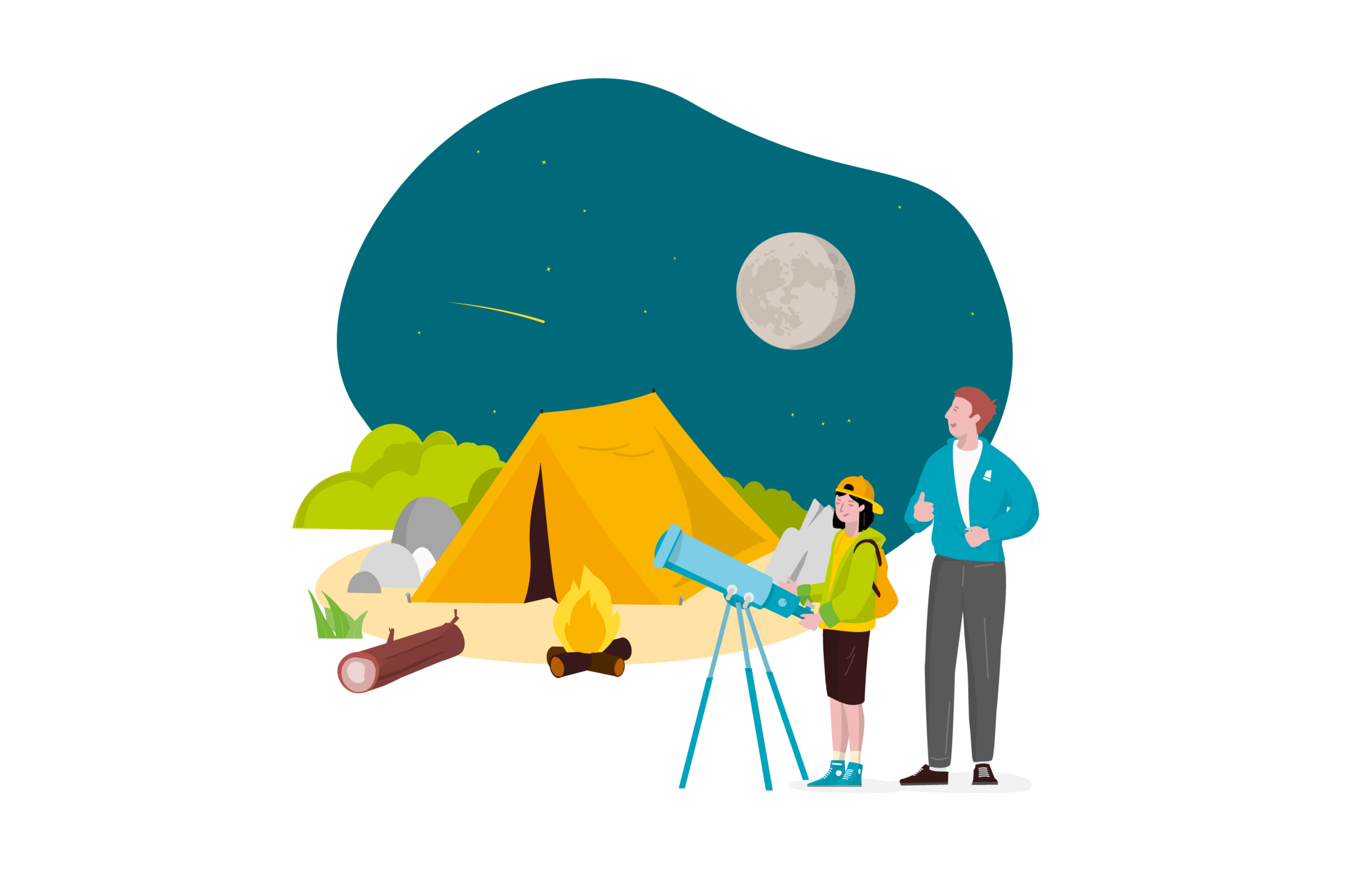 Entwicklung des Corporate Illustrationsstil für den Cornelsen Verlag