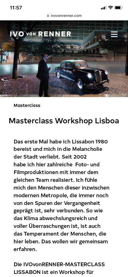 Corporate Design und UI UX für Ivo von Renner